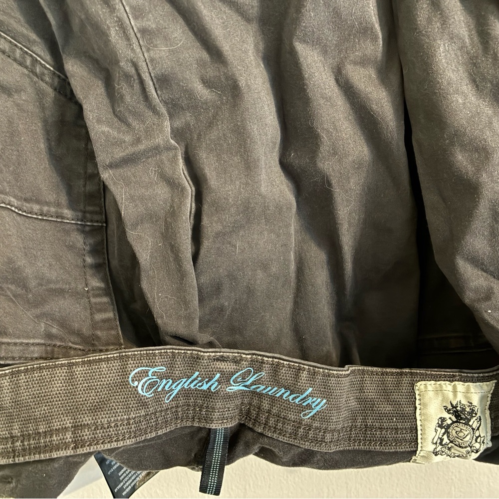 English Laundry Men's Dark Brown pants